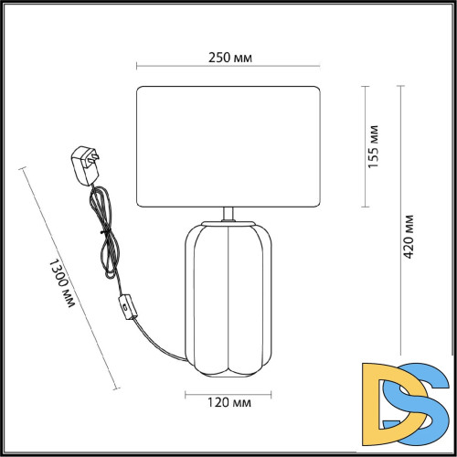 Настольная лампа Lumion Chi 5665/1T