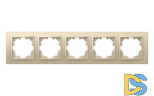 Рамка пятиместная ELBI Zena 500-012500-250
