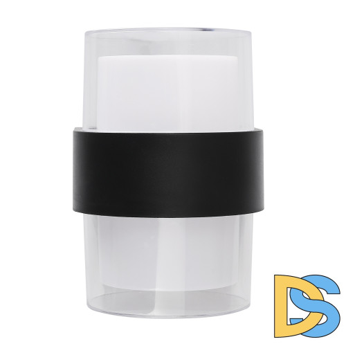 Уличный настенный светильник Uniel ULU-P22B-2x5W/4000K IP65 BLACK UL-00010516