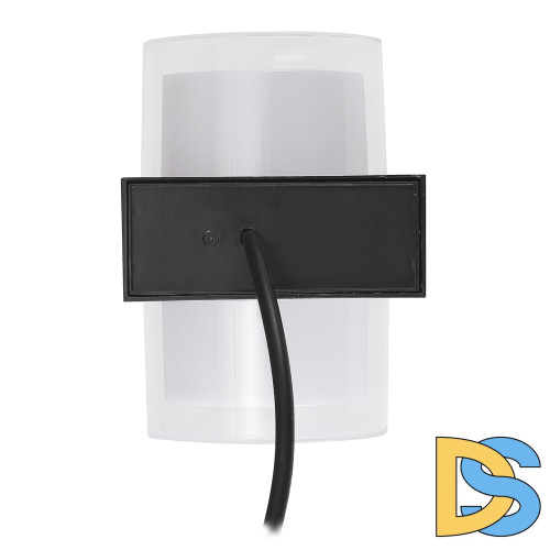 Уличный настенный светильник Uniel ULU-P22B-2x5W/4000K IP65 BLACK UL-00010516