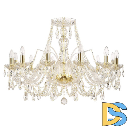 Подвесная люстра Bohemia Ivele Crystal 105/12/300 G