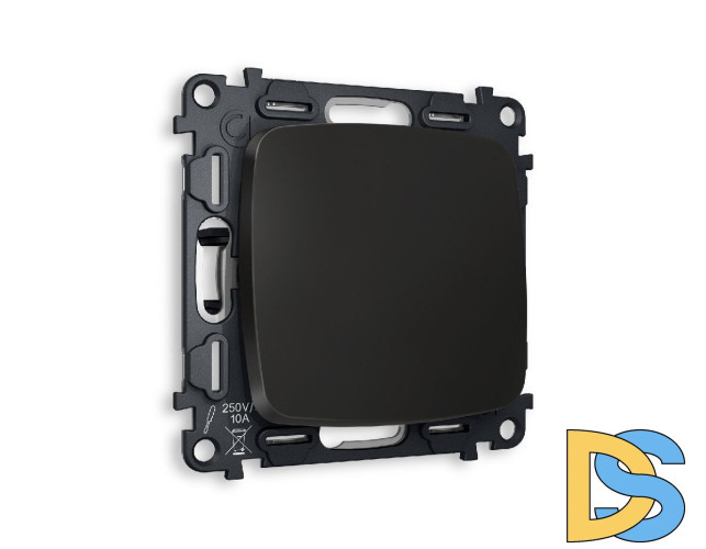 Комплект механизма 1-кл перекрестного выключателя Ambrella Volt Omega MO801030