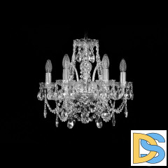 Подвесная люстра Bohemia Ivele Crystal 1411/6/141 Ni