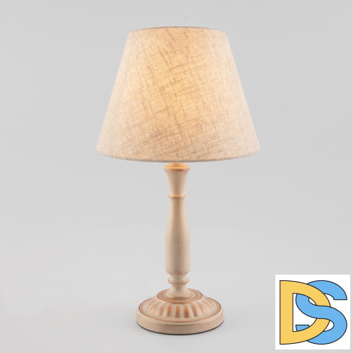 Настольная лампа Eurosvet London 01060/1 белый с золотом