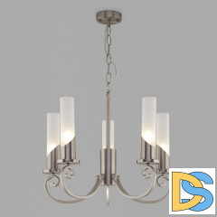Подвесная люстра Eurosvet 60117/5 никель