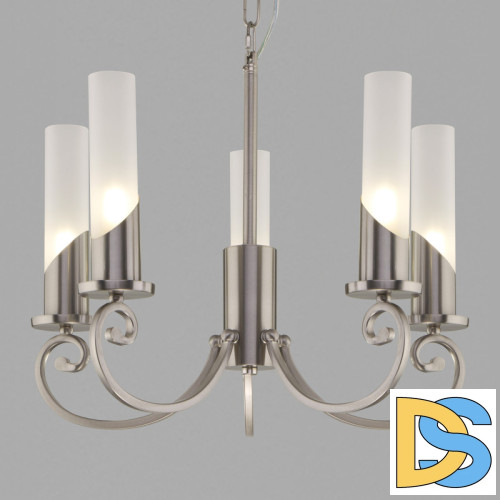 Подвесная люстра Eurosvet 60117/5 никель