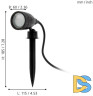 Ландшафтный светодиодный светильник Eglo Nema 1-C 98052