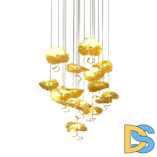 Подвесная люстра Delight Collection 8827P/19 gold