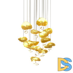 Подвесная люстра Delight Collection 8827P/19 gold