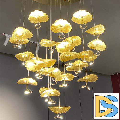 Подвесная люстра Delight Collection 8827P/19 gold