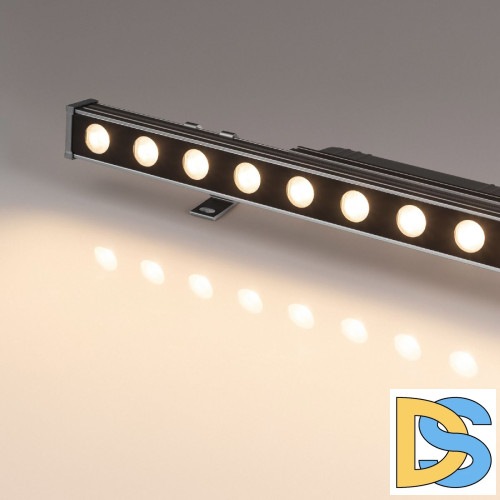 Линейный прожектор Arlight AR-LINE-500-12W Warm3000 (GR, 15 deg, 230V) 042176