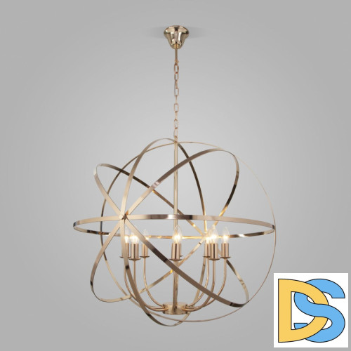 Подвесная люстра Eurosvet Santi 60139/8 золото