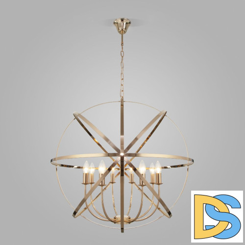 Подвесная люстра Eurosvet Santi 60139/8 золото