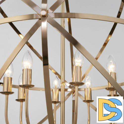 Подвесная люстра Eurosvet Santi 60139/8 золото