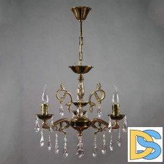 Подвесная люстра Ambiente Leon 2128/3 PB Tear Drop