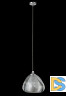 Подвесной светильник Crystal Lux VERANO SP1 SILVER