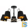 Люстра на штанге Illumico IL6120-5COU-79 BK GD