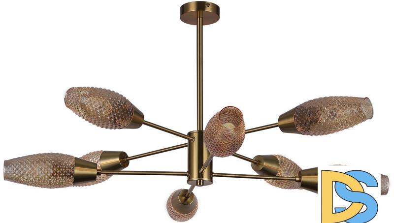 Люстра на штанге Escada Desire 10165/8PL Copper
