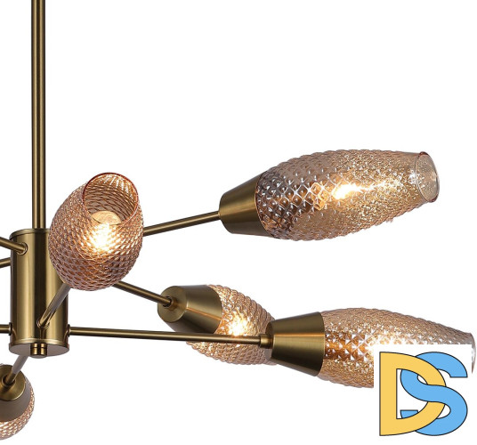 Люстра на штанге Escada Desire 10165/8PL Copper