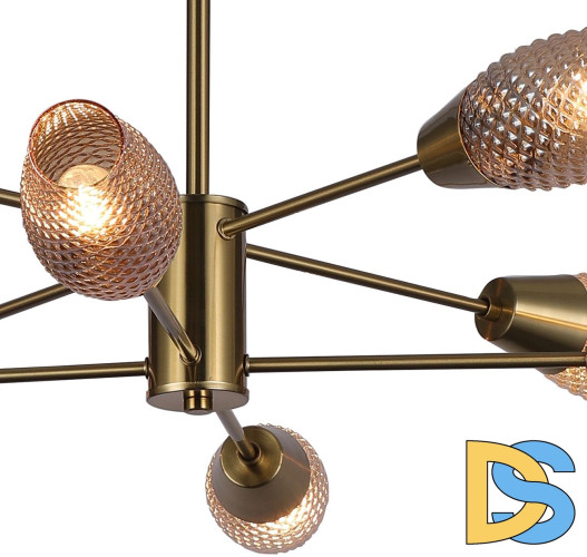 Люстра на штанге Escada Desire 10165/8PL Copper