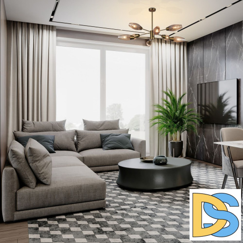 Люстра на штанге Escada Desire 10165/8PL Copper
