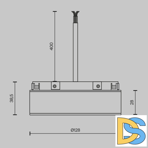 Блок питания встраиваемый Maytoni Basity DC48В 4.1A IP54 TRA172DR-200W-B