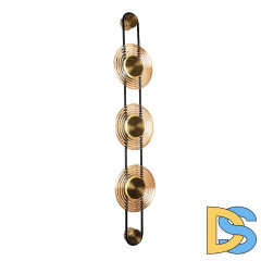 Настенный светильник Modestyle MS.1508.03 BK-BS