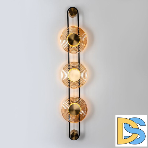 Настенный светильник Modestyle MS.1508.03 BK-BS