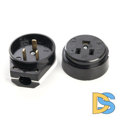 Вилка с розеткой для плит Stekker PPG32-51-20 39017