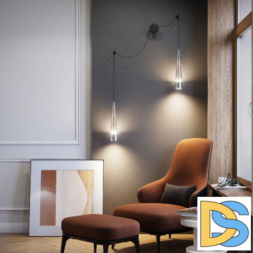 Настенный светильник Maytoni Sintesi P090WL-L24CH3K