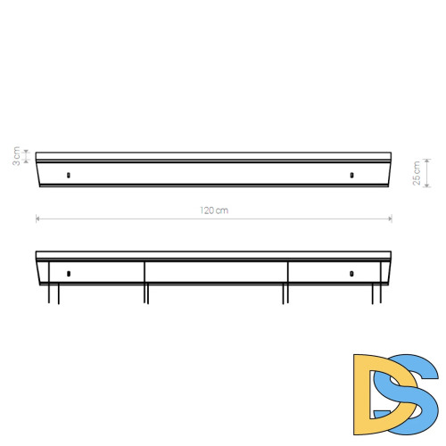 Основание для светильника Nowodvorski Cameleon Canopy C 1200 8554