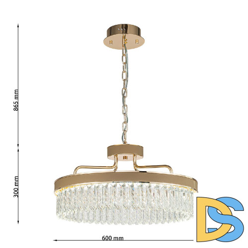 Подвесная люстра Favourite Visconte 4304-6P