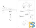 Трековый однофазный светильник Ambrella Light Track System GL6772