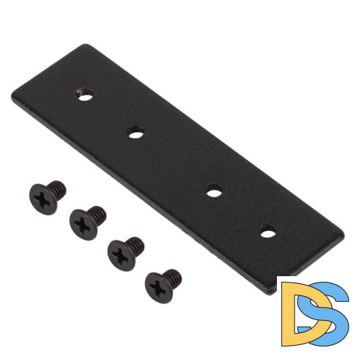 Коннектор ЭРА TRM-S20-C прямой для накладного магнитного шинопровода NOVA TRM-S20 черный Б0054786