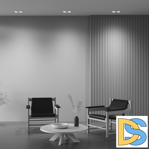 Встраиваемый светильник Maytoni Hoop DL086-02-GX53-SQ-W