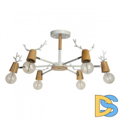 Люстра на штанге Loft IT Sven 10024/6 White