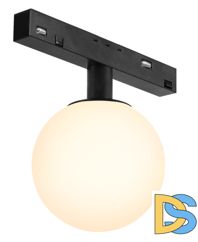 Трековый магнитный светильник iLedex Vision 4822-016-D120-6W-340DG-3000K-BK