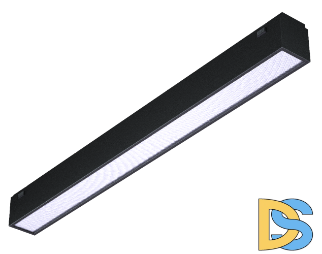 Трековый магнитный светильник iLedex Vision SMART 4825-038-L293-12W-110DG-BK