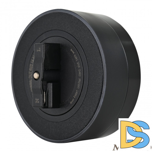 Трековая розетка Arte Milano Am-track-sockets 380066TS LED/USBx2 Black