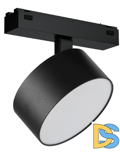 Трековый магнитный светильник iLedex Vision 4825-047-D120-15W-110DG-4000K-BK