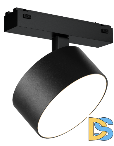 Трековый магнитный светильник iLedex Vision 4825-047-D120-15W-110DG-4000K-BK