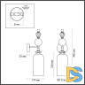 Бра Odeon Light Bizet 4893/1WA
