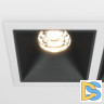 Встраиваемый светильник Maytoni Technical Alfa LED DL043-02-10W3K-SQ-WB
