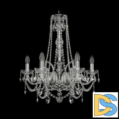 Подвесная люстра Bohemia Ivele Crystal 1411/6/195/h-62 Ni