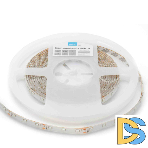 Светодиодная лента Apeyron 12В СТ 4,8Вт/м smd3528, 60д/м IP65 5м красная 00-04