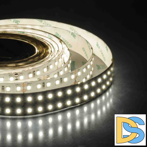 Светодиодная лента Apeyron 24В ПРО 38Вт/м smd2835 240д/м IP20 3800Лм/м 5м 3000К 00-304