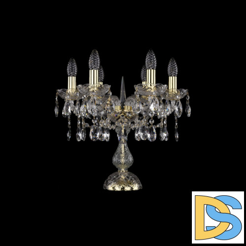 Настольная лампа Bohemia Ivele Crystal 1413L/6/141-39 G