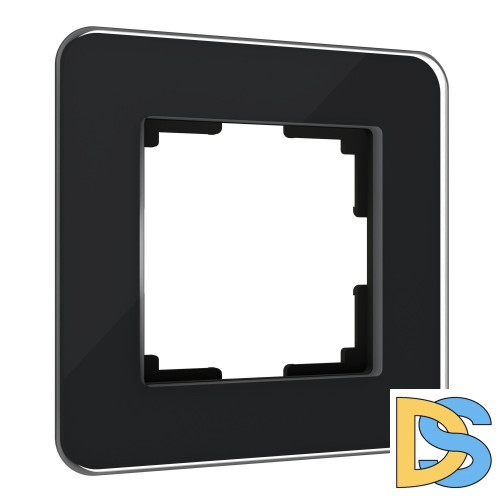 Рамка на 1 пост Werkel Elite (черный, стекло) W0012448