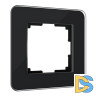 Рамка на 1 пост Werkel Elite (черный, стекло) W0012448