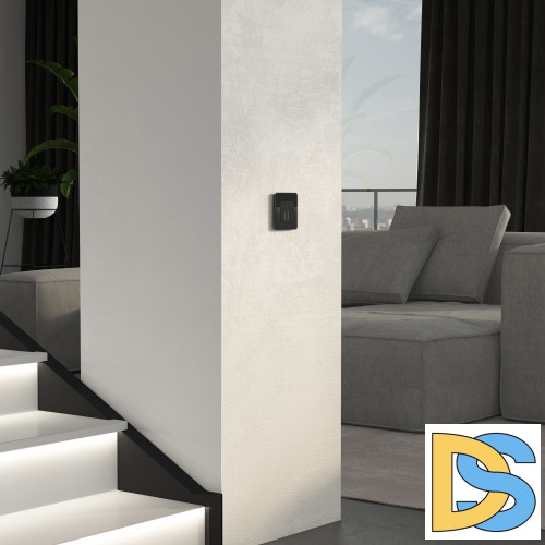 Рамка на 1 пост Werkel Elite (черный, стекло) W0012448